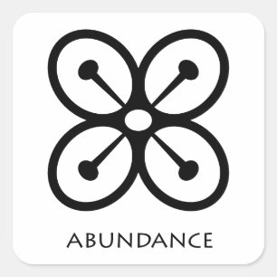 Prosperity ( Bese Saka )Adinkra Symbol Sticker