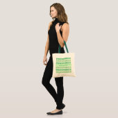 Prosperity Bijbel Verse Spreuken Lichtgroen Tote Bag (Voorkant (model))