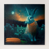 Prosperity Rabbit in the Moonlight Legpuzzel (Verticaal)