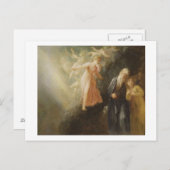 Prospero, Miranda en Ariel uit 'The Tempest', c Briefkaart (Voorkant / Achterkant)