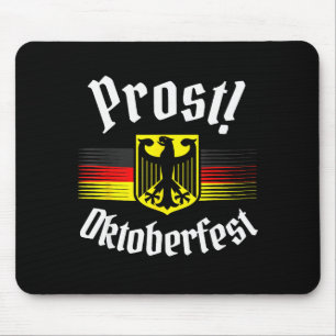 Prost Bier Duitse Amerikaanse Vlag Mannen Mok Muismat