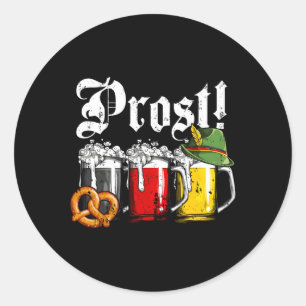 Prost Bier Ger Flag Oktoberfest Proost Ronde Sticker