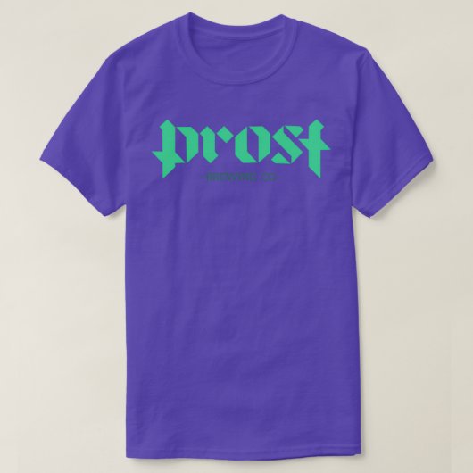 Prost Brewing T T-shirt (Design voorkant)