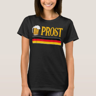 Prost Oktoberfest Beer Festival Funny T-shirt