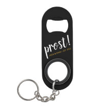 "Prost" Sleutelhanger voor weddenschap