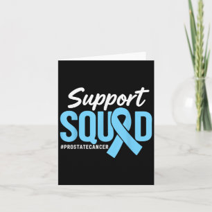 Prostaat Cancer Awareness Support Squad Lichtblauw Kaart