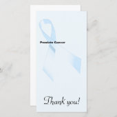 Prostaatkanker Bedankkaart (Voorkant / Achterkant)