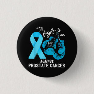 Prostaatkanker De strijd is begonnen Prostaatkanke Ronde Button 3,2 Cm