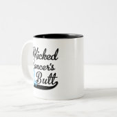 Prostaatkanker, ik heb het gebit tweekleurige koffiemok (Voorkant links)