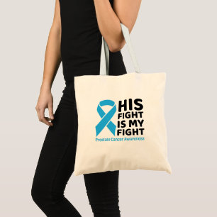 Prostaatkanker ondersteuning - zijn strijd is mijn tote bag