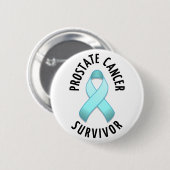 Prostaatkanker overlevende Button (Voorkant /achterkant)