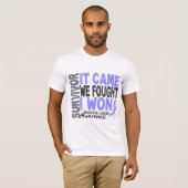 Prostaatkanker overlevende dat we vonden dat ik wo t-shirt (Voorkant volledig)