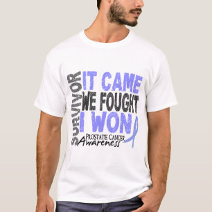 Prostaatkanker overlevende dat we vonden dat ik wo t-shirt
