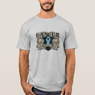Prostaatkanker Overlevende Mannen Heraldry T-shirt