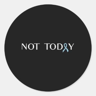Prostaatkanker tegen kanker ronde sticker