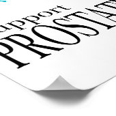 Prostaatkankerstructuur Poster (Hoek)