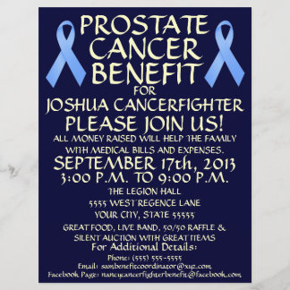 Prostate Cancer Benefit Flyer