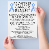Prostate Cancer Fighter Benefit Flyer (Hand)