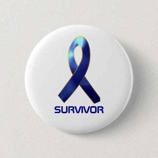 PROSTATE CANCER SURVIVOR BUTTON (Voorkant)