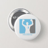 Prostate Cancer Winning Survivor Ronde Button 5,7 Cm (Voorkant /achterkant)