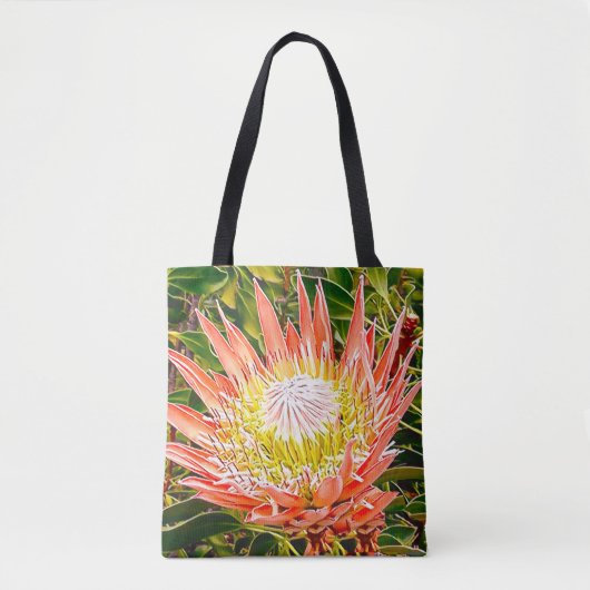 Protea Australische bloemfotografie Draagtas (Voorkant)