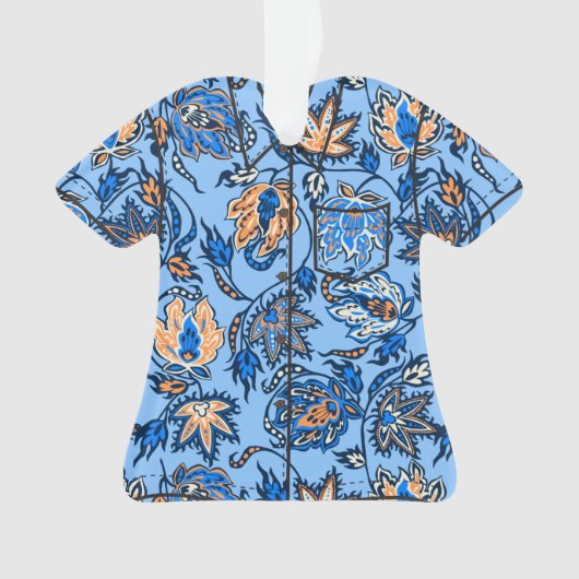 Protea Batik Hawaiian Tropical Floral Aloha Shirt (devant)