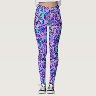 Protea Batik Hawaiian Tropische Floral Leggings