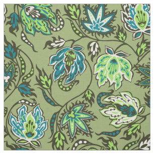 Protea Batik Hawaiian Tropische Floral Stof