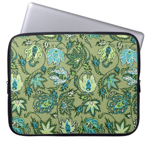 Protea Batik Tropical Neopreen Wetsuit Laptop Sleeve