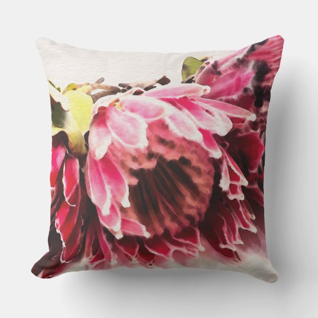 Protea Bouquet Spring Collection Coussin extérieur (Recto)