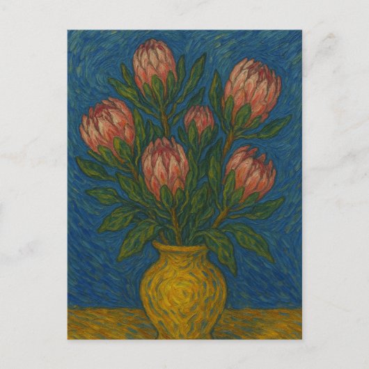 Protea Briefkaart (Voorkant)