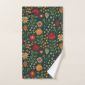 Protea Floral Block Imprimer Millefleur darnes (Serviette à main)