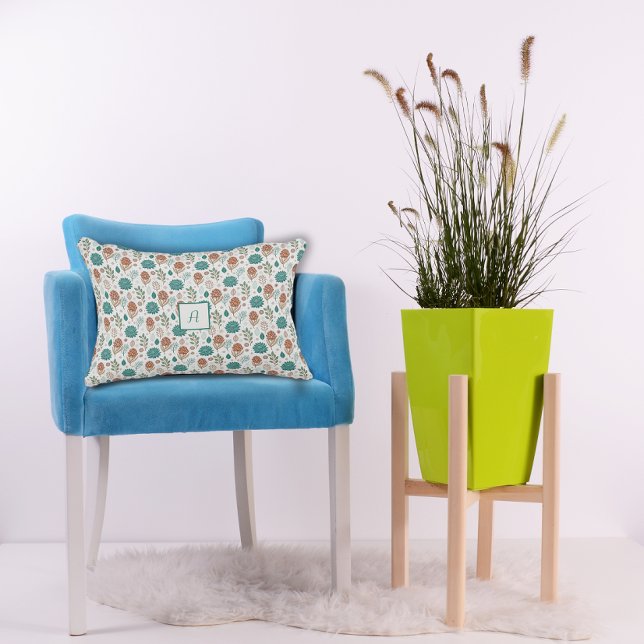 Protea Flower Desert Floral beige Pattern  Accent Kussen (Creator heeft geüpload)