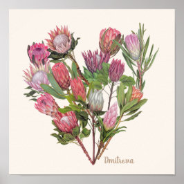 Protea Poster Small