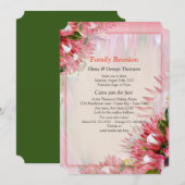 Protea - Strelitzia Bloemboeketten Reünie Kaart (Voorkant / Achterkant)