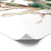 Protea Sugerbushes Bloemenkunst Print Poster (Hoek)