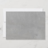 Protea Wedding Invitations Kaart (Achterkant)