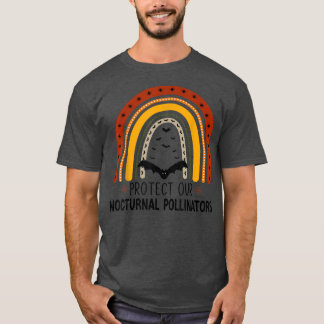 protect our nocturnal pollinators vintage bats hal t-shirt