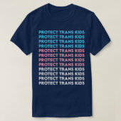 Protect Trans Kids Transgender LGBTI Trans Kids Ri T-shirt (Design voorkant)