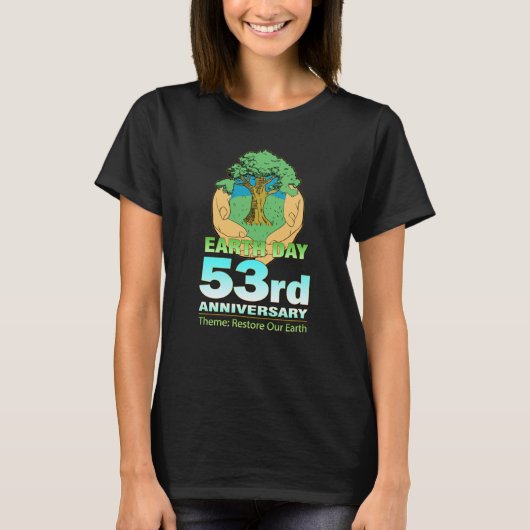 Protect Trees Nature Orcas Climate on Earth Day 20 T-shirt (Voorkant)
