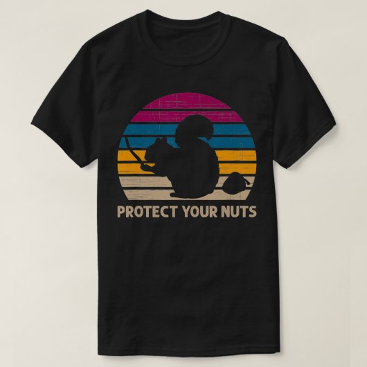 Protect Your Nuts Squirrel  T-shirt (Design voorkant)
