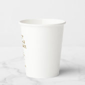 Protect Your Peace — Minimalist Self-Care Quote Papieren Bekers (Links)