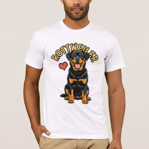 Protecteur de confiance : T-shirt Rottweiler