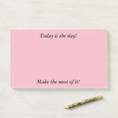 Protection de motivation de post-it (Sur un bureau)