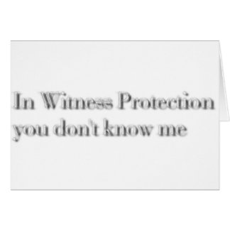 protection de témoin