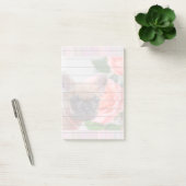 Protection des notes de post-it de bouledogue (Bureau)
