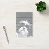 Protection des notes de post-it de chien de Shih (Bureau)