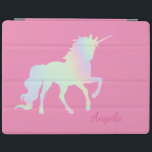 Protection iPad Adorable Ombre Unicorn Magique<br><div class="desc">Adorable licorne magique. Un design élégant et sophistiqué.</div>