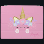 Protection iPad Adorable Unicorn Face Magique<br><div class="desc">Adorable licorne magique. Un design élégant et sophistiqué.</div>