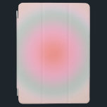 Protection iPad Air Aura minimaliste Pastel Gradient<br><div class="desc">Design dégradé - effet aura - couleurs pastel : rose pâle,  beige,  vert,  dégradé orange.</div>